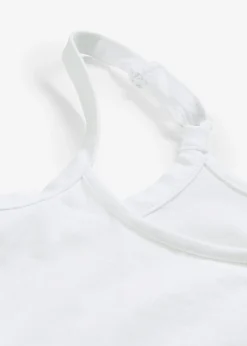 Mujer bonprix bonprix Top largo con tirantes finos de algodón (2 unidades)