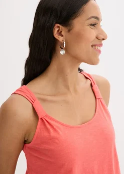 Mujer bonprix bonprix Top sin mangas de algodón orgánico puro