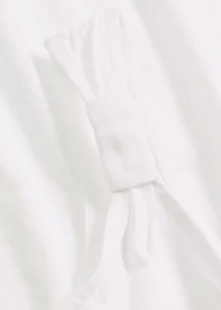 bonprix bonprix Camisetas>Top sin mangas de algodón orgánico puro Blanco