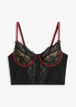 Mujer bonprix bonprix Top tipo corsé con aros