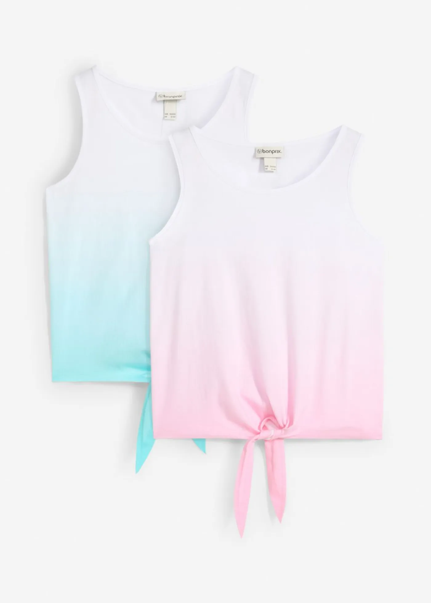 Niños bonprix bonprix Top (2 unidades) de algodón orgánico puro