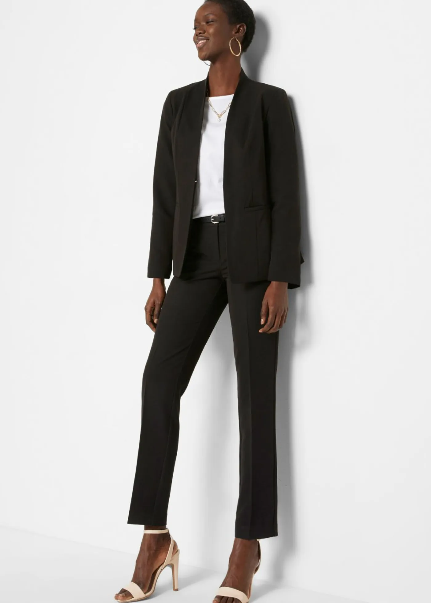 Mujer bonprix bonprix Traje con pantalón (2 piezas)