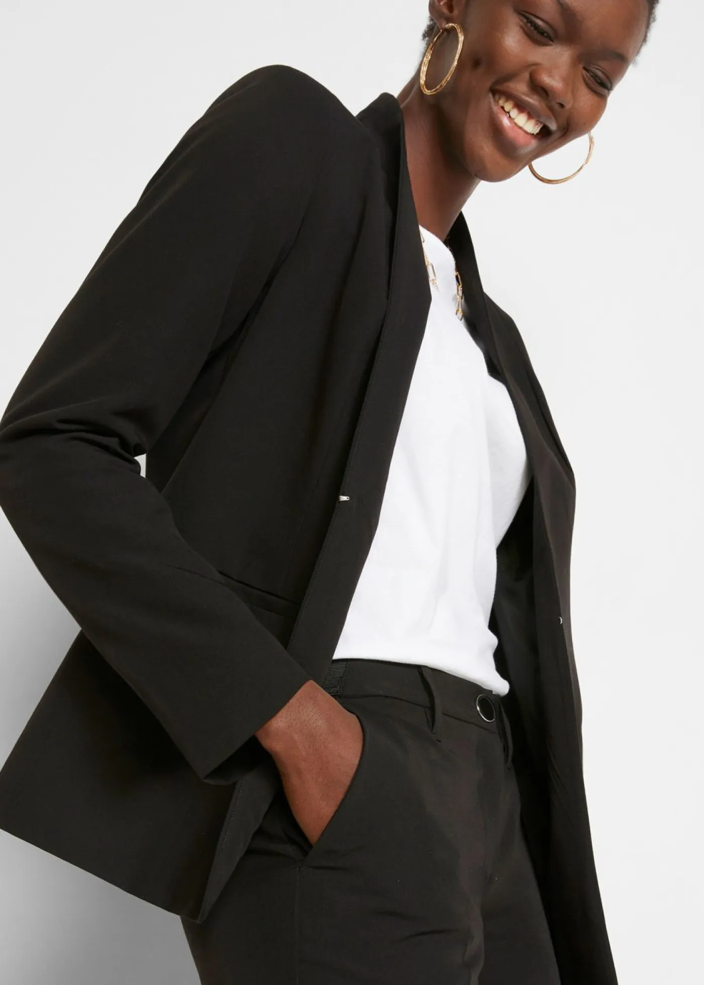 Mujer bonprix bonprix Traje con pantalón (2 piezas)