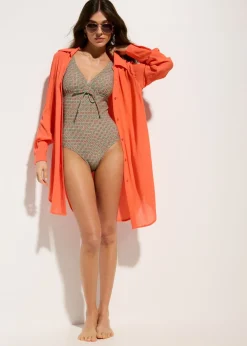 Mujer bonprix bonprix Traje de baño con ligero efecto moldeador