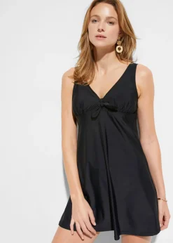 bonprix bonprix Ropa De Baño Cubridora|Trajes De Baño>Traje de baño con tirantes anchos Negro