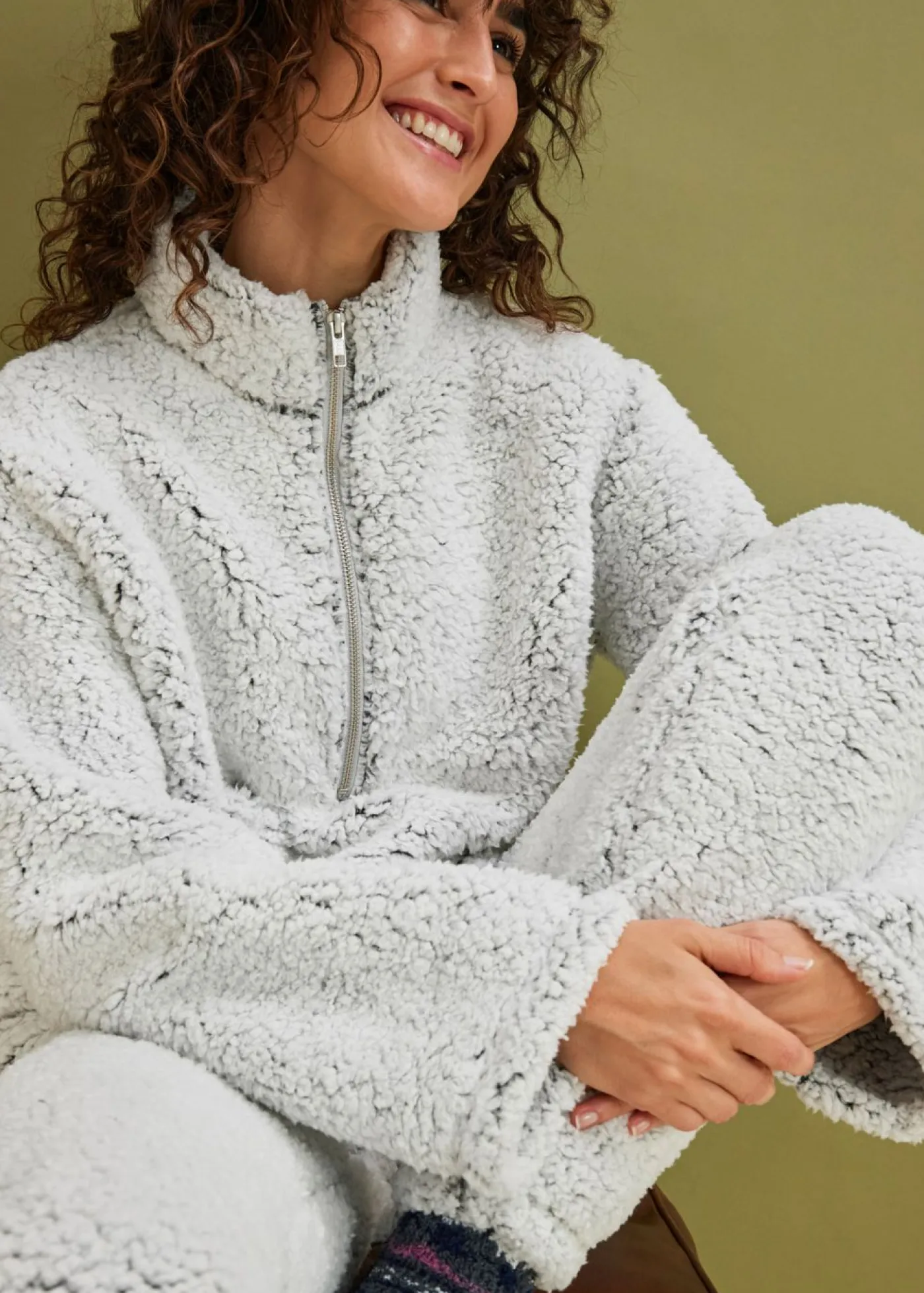 bonprix bonprix Homewear|Ropa Para Dormir>Traje de casa Gris claro