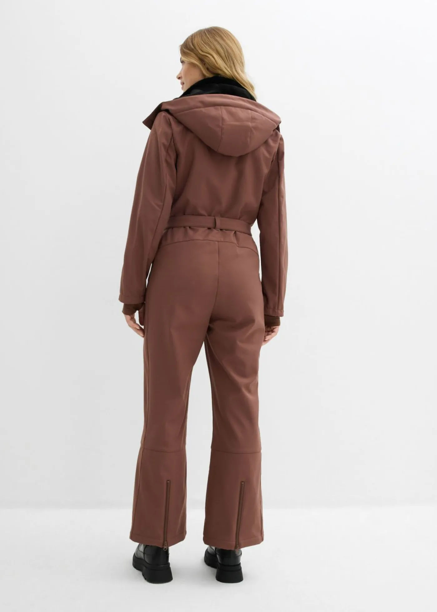 Mujer bonprix bonprix Traje de esquí de softshell con forro cálido y material impermeable