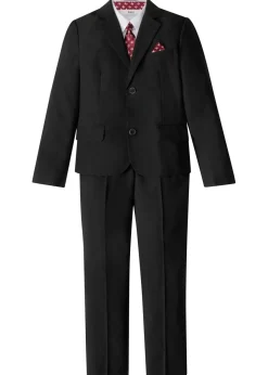 Niños bonprix bonprix Traje (4 piezas) con camisa y corbata