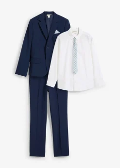 Niños bonprix bonprix Traje (4 piezas) con camisa y corbata
