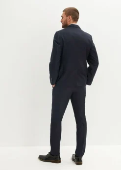 Hombre bonprix bonprix Traje (4 piezas) con chaleco y corbata, slim fit