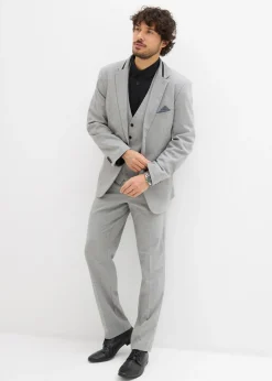 Hombre bonprix bonprix Traje (3 piezas) con chaleco, regular fit