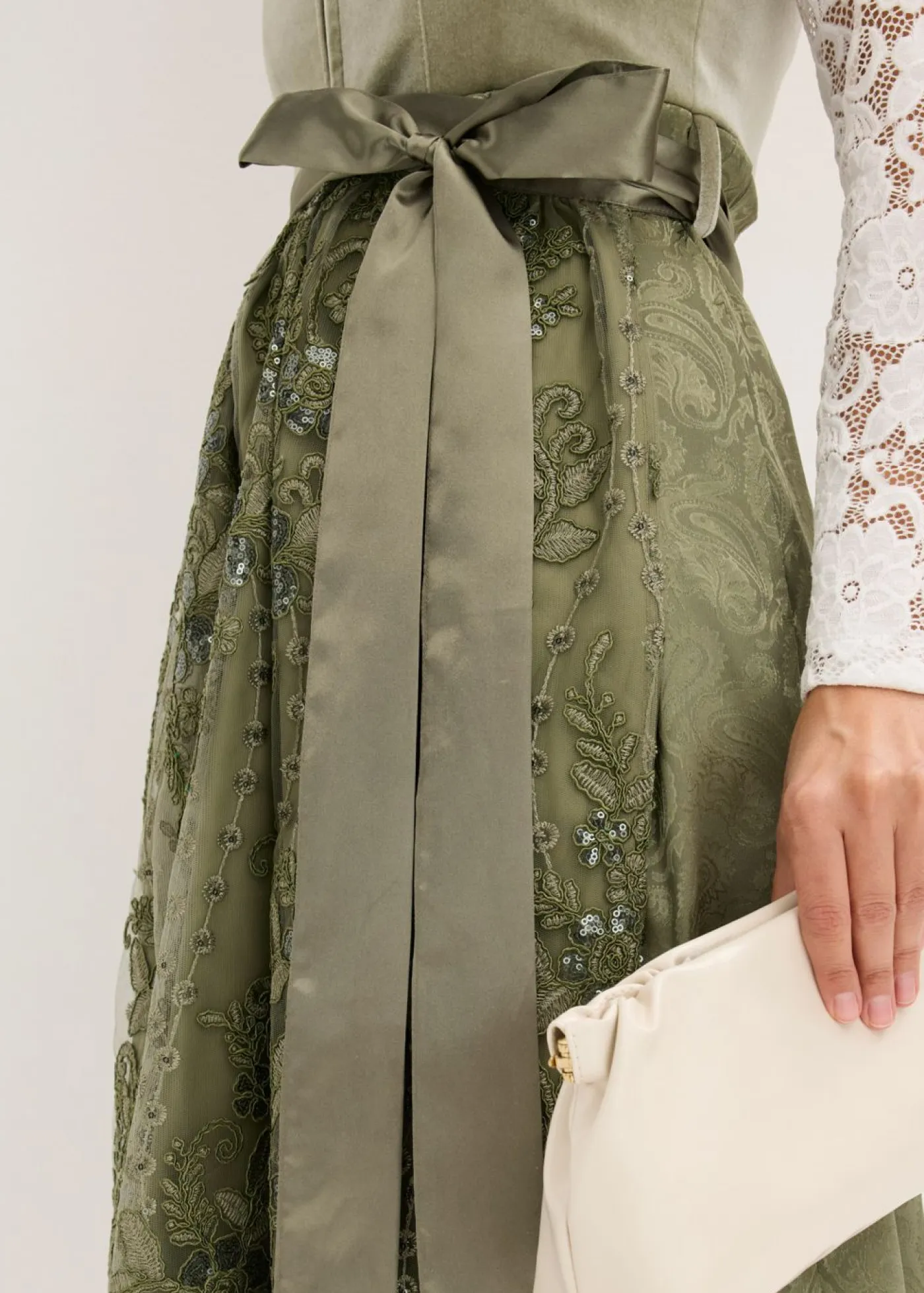 Mujer bonprix bonprix Traje tirolés y delantal (2 piezas)