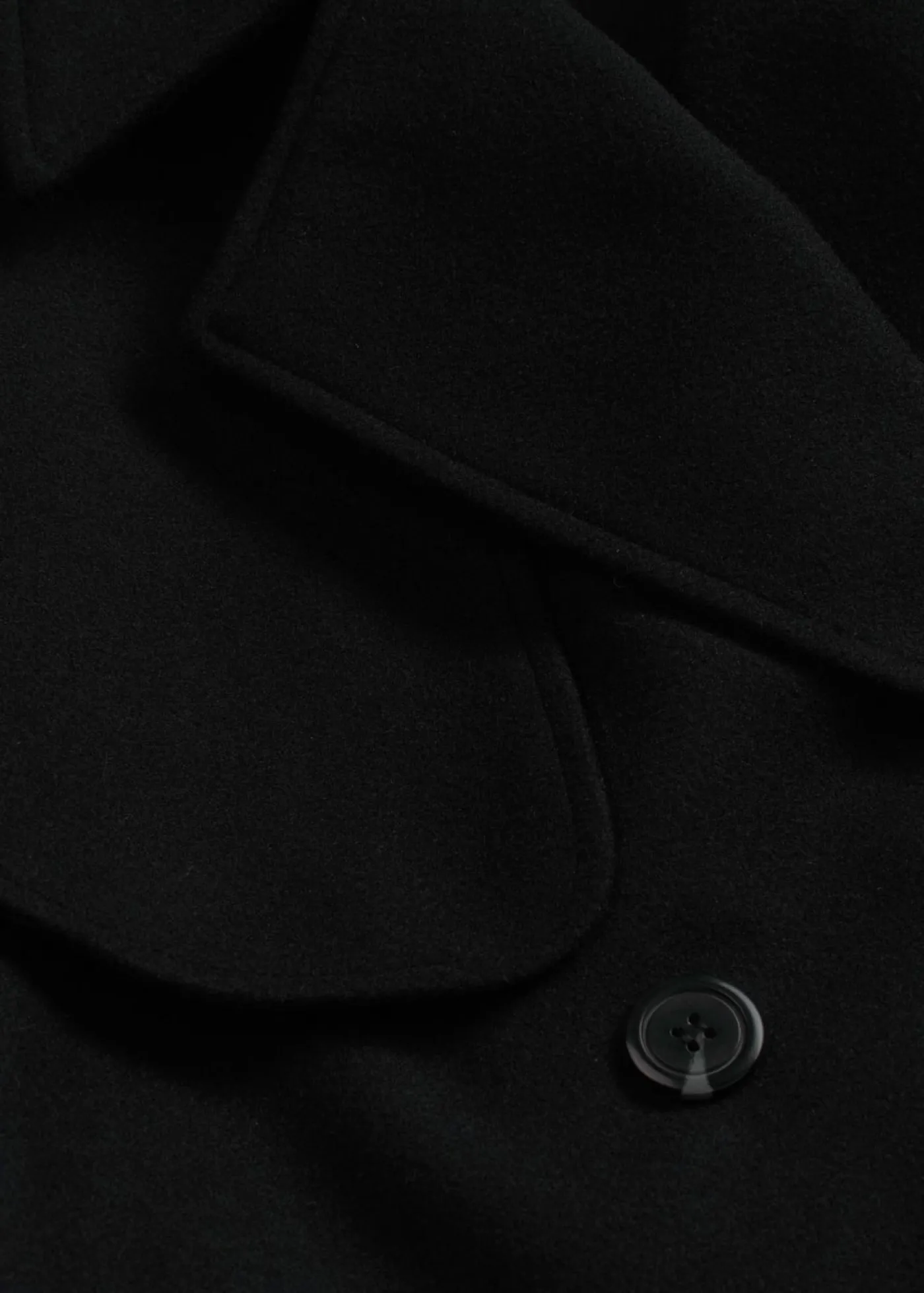 bonprix bonprix Chaquetas Y Abrigos>Trenca con aspecto de lana Negro