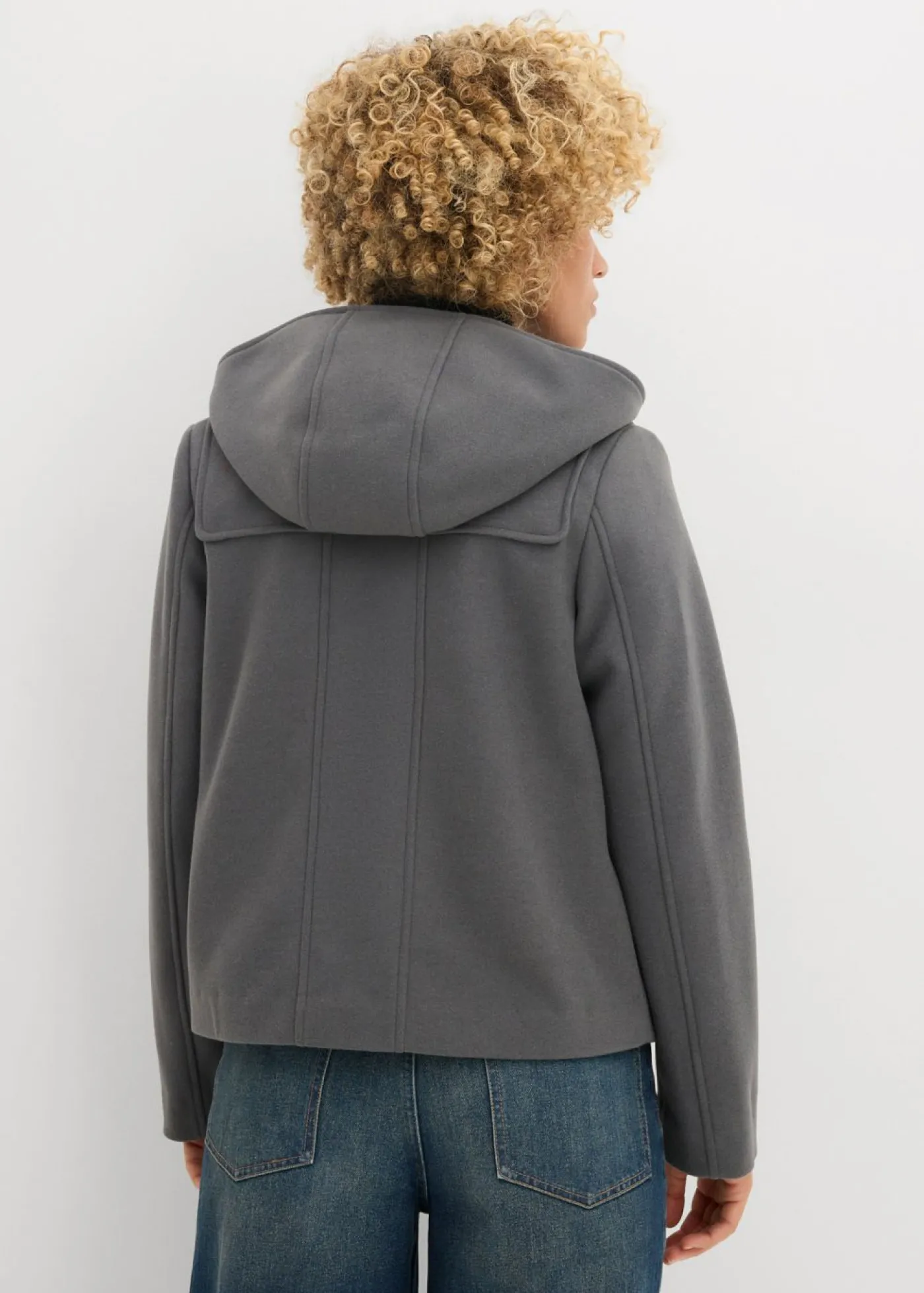 Mujer bonprix bonprix Trenca de imitación de lana