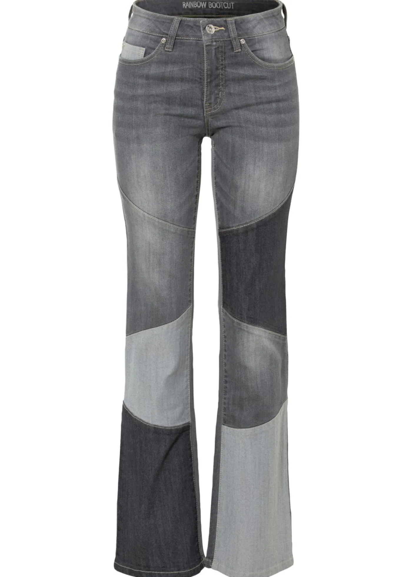 Mujer bonprix bonprix Vaqueros acampanados de talle medio