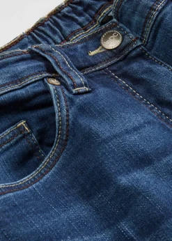 bonprix bonprix Vaqueros>Vaqueros anchos de talle medio con cinturilla cómoda Denim