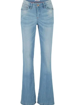 Mujer bonprix bonprix Vaqueros bootcut mid waist, elásticos