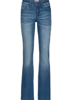 Mujer bonprix bonprix Vaqueros bootcut mid waist, elásticos