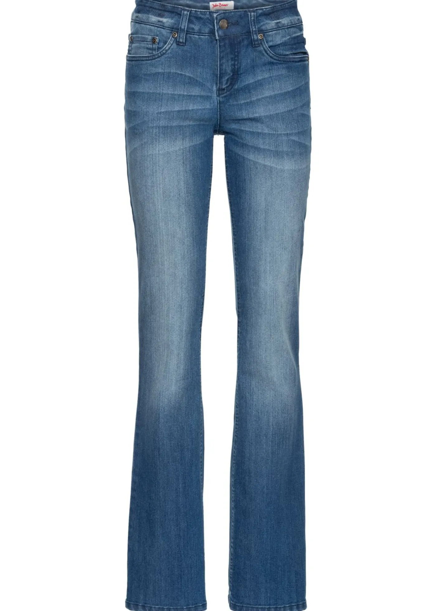 Mujer bonprix bonprix Vaqueros bootcut mid waist, elásticos