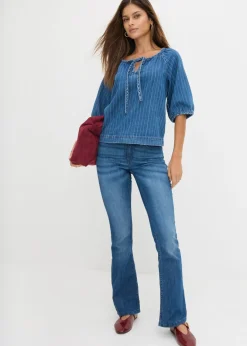 Mujer bonprix bonprix Vaqueros bootcut mid waist, elásticos