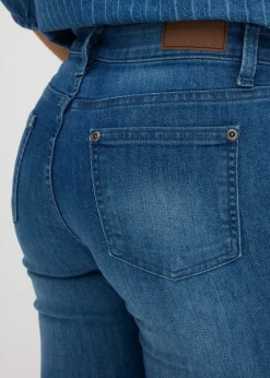 Mujer bonprix bonprix Vaqueros bootcut mid waist, elásticos