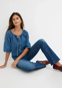 Mujer bonprix bonprix Vaqueros bootcut mid waist, elásticos