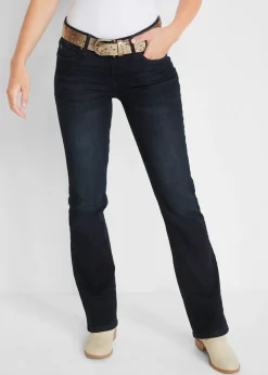 Mujer bonprix bonprix Vaqueros bootcut mid waist, elásticos