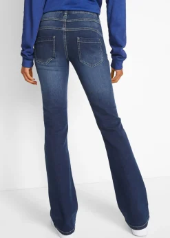 Mujer bonprix bonprix Vaqueros bootcut mid waist, elásticos