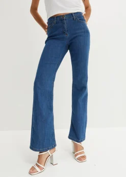 Mujer bonprix bonprix Vaqueros bootcut mid waist, elásticos