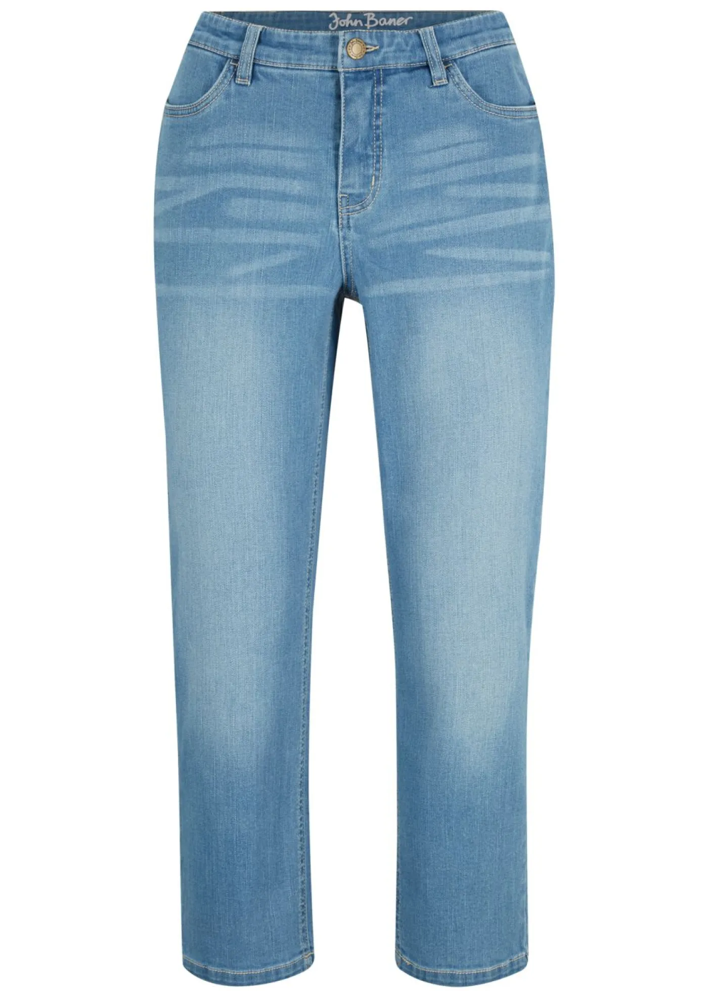 bonprix bonprix Vaqueros>Vaqueros capri Azul claro usado