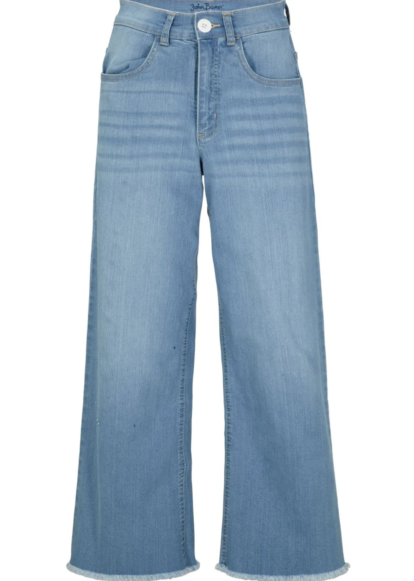 Mujer bonprix bonprix Vaqueros capri de corte ancho