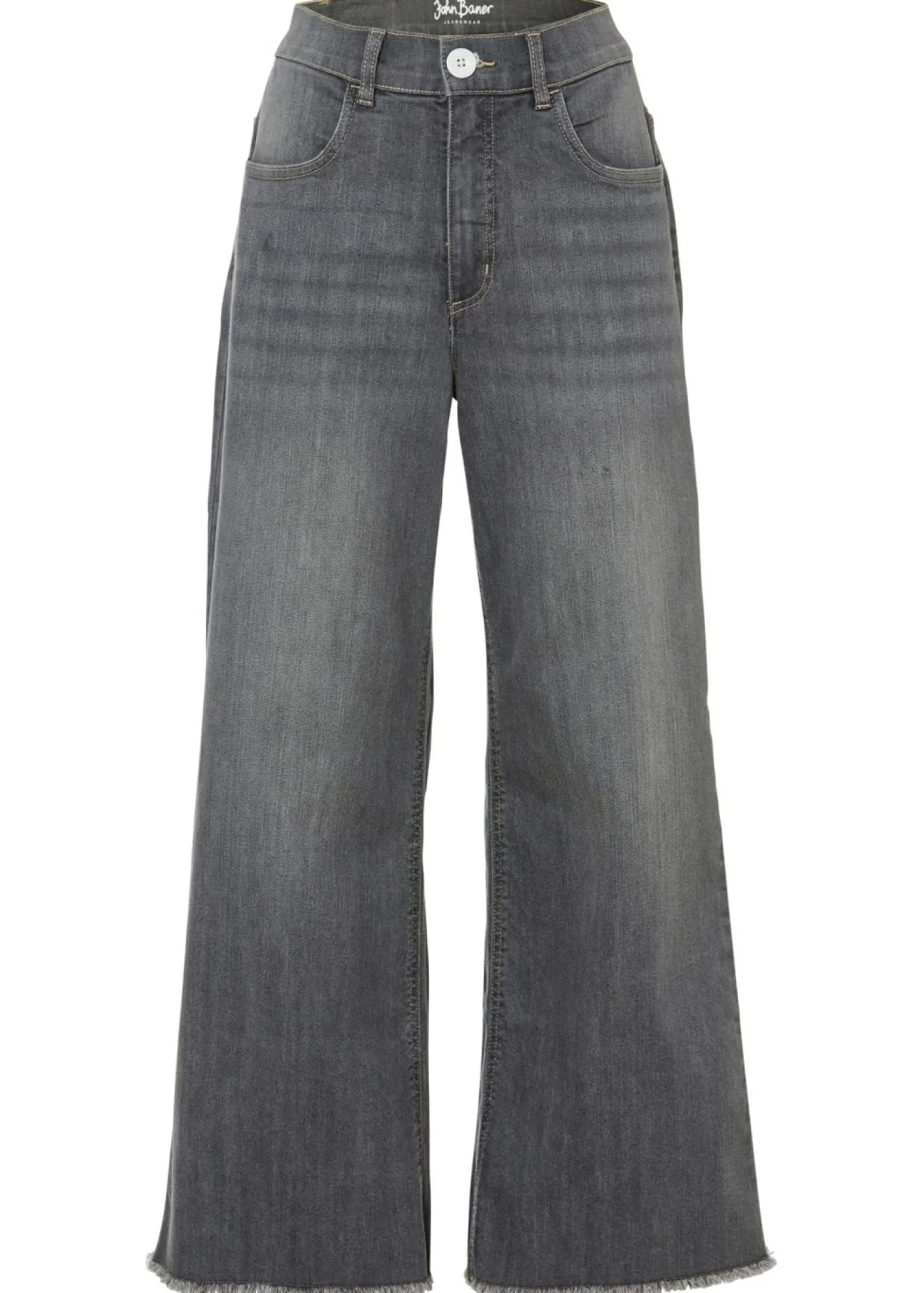 Mujer bonprix bonprix Vaqueros capri de corte ancho