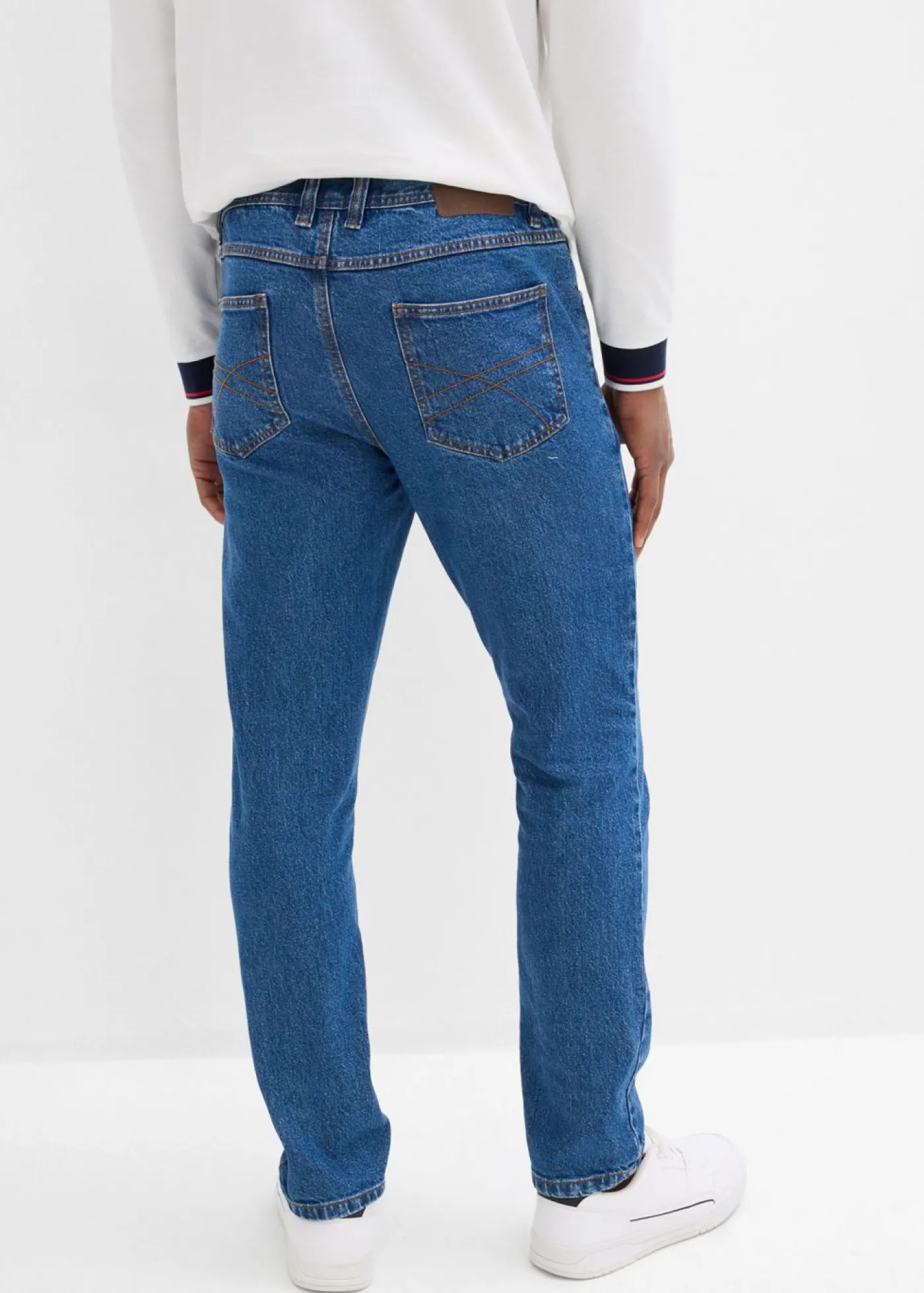 bonprix bonprix Básicos En Rebajas|Vaqueros>Vaqueros classic fit con cintura elástica, straight Denim