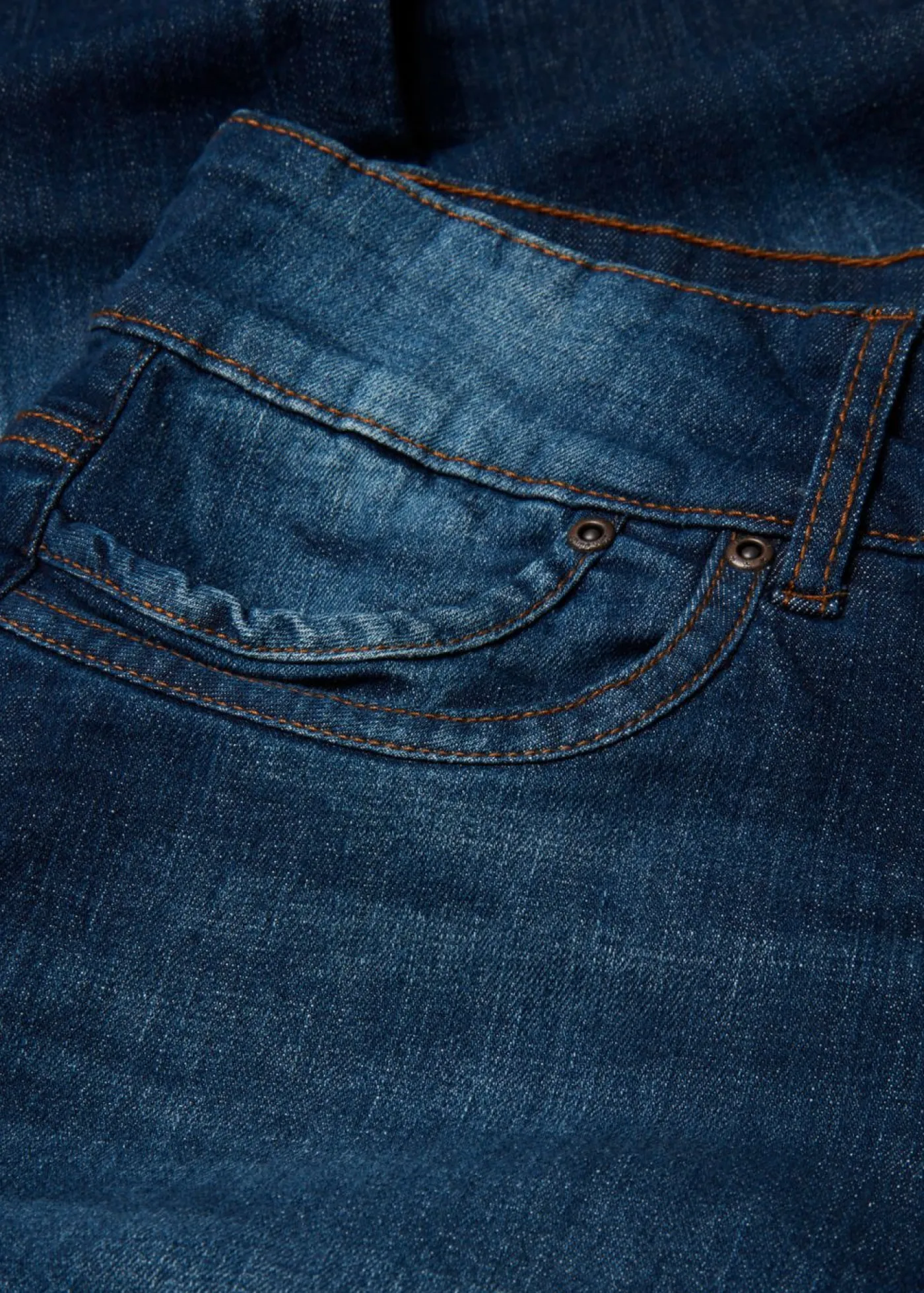 bonprix bonprix Vaqueros|Tallas Pequeñas>Vaqueros con corte mom y talle medio Azul desgastado