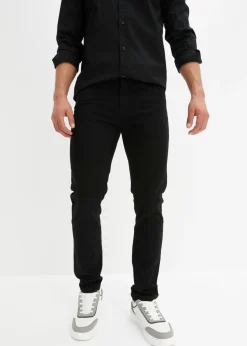 bonprix bonprix Básicos En Rebajas|Vaqueros>Vaqueros con corte slim y forma recta Negro