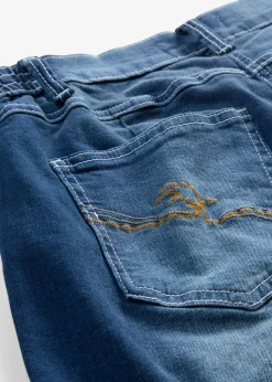 Mujer bonprix bonprix Vaqueros con pernera ancha, mid waist, con cintura cómoda