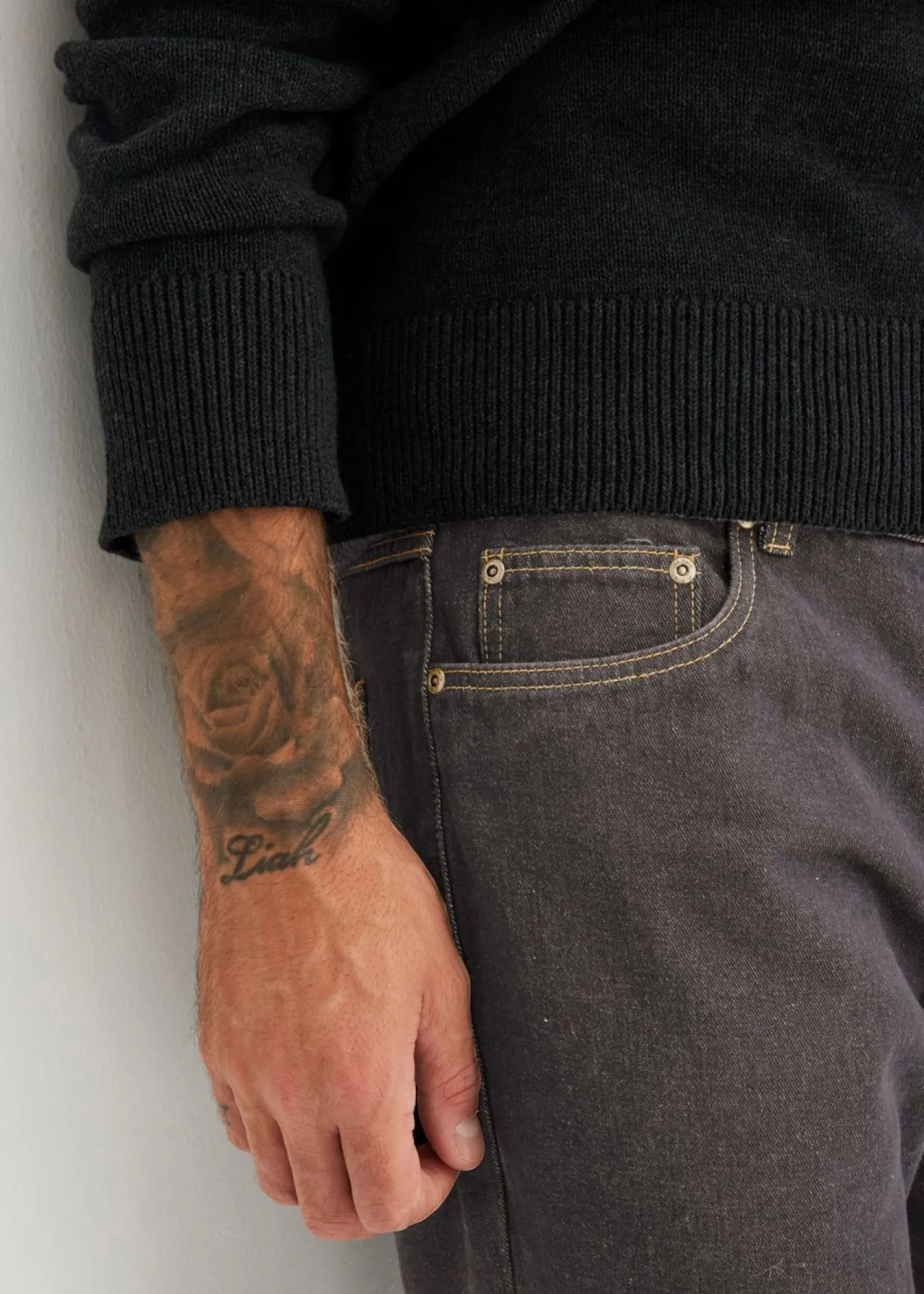 bonprix bonprix Básicos En Rebajas|Vaqueros>Vaqueros de corte regular y recto Marrón oscuro