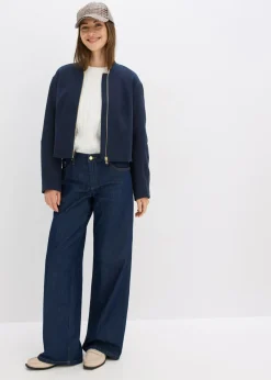 Mujer bonprix bonprix Vaqueros de pernera ancha, mid waist