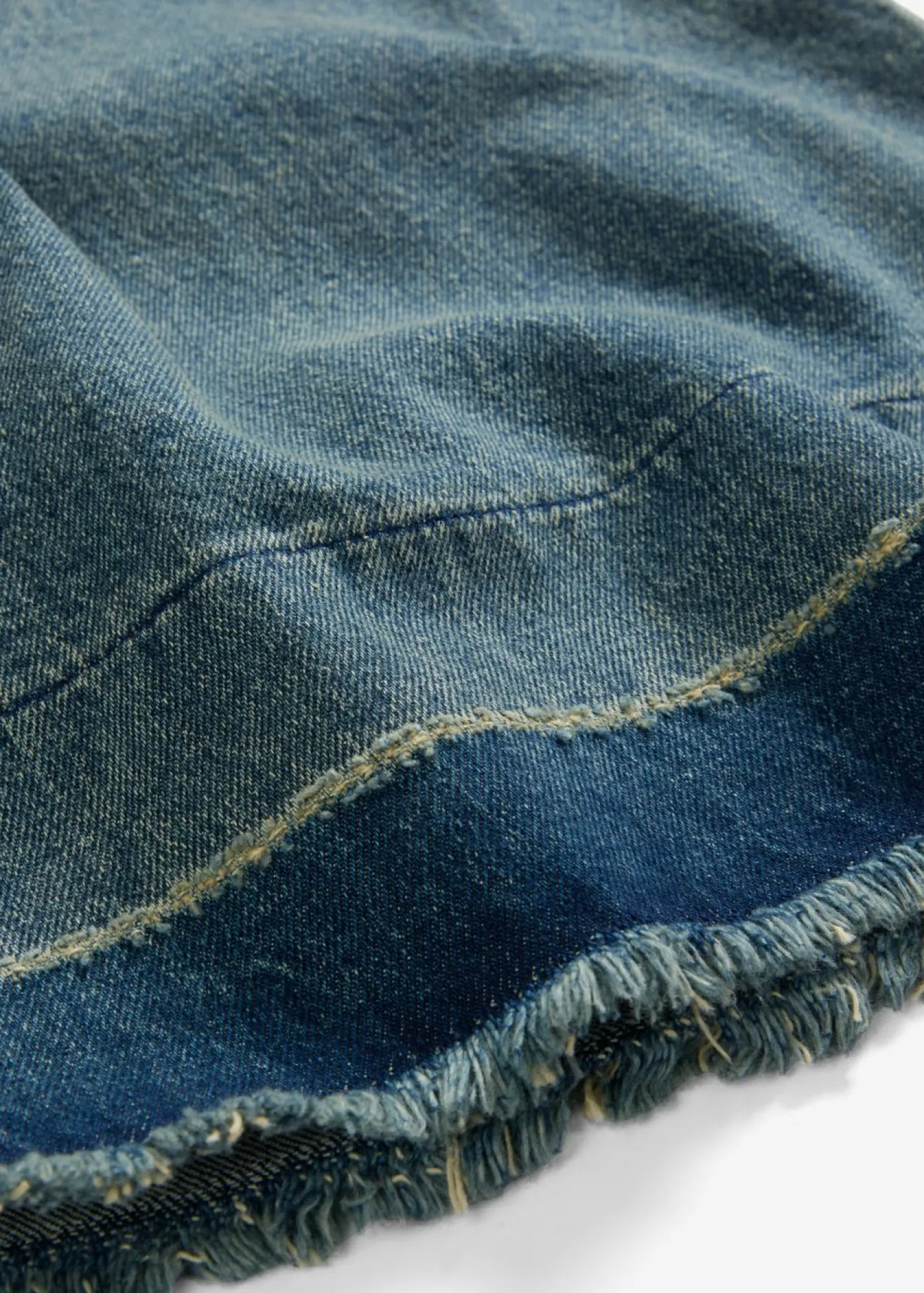 bonprix bonprix Vaqueros>Vaqueros de pernera ancha, mid waist denim claro desgastado vintage