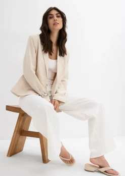 Mujer bonprix bonprix Vaqueros de pernera ancha, low waist