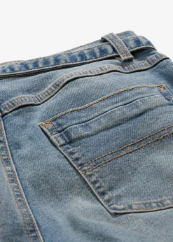 Mujer bonprix bonprix Vaqueros de pernera ancha, mid waist, largo completo