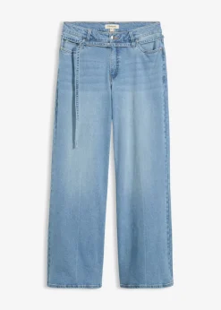 Mujer bonprix bonprix Vaqueros de pernera ancha, mid waist