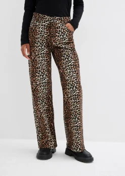 Niños bonprix bonprix Vaqueros de pernera ancha, mid waist