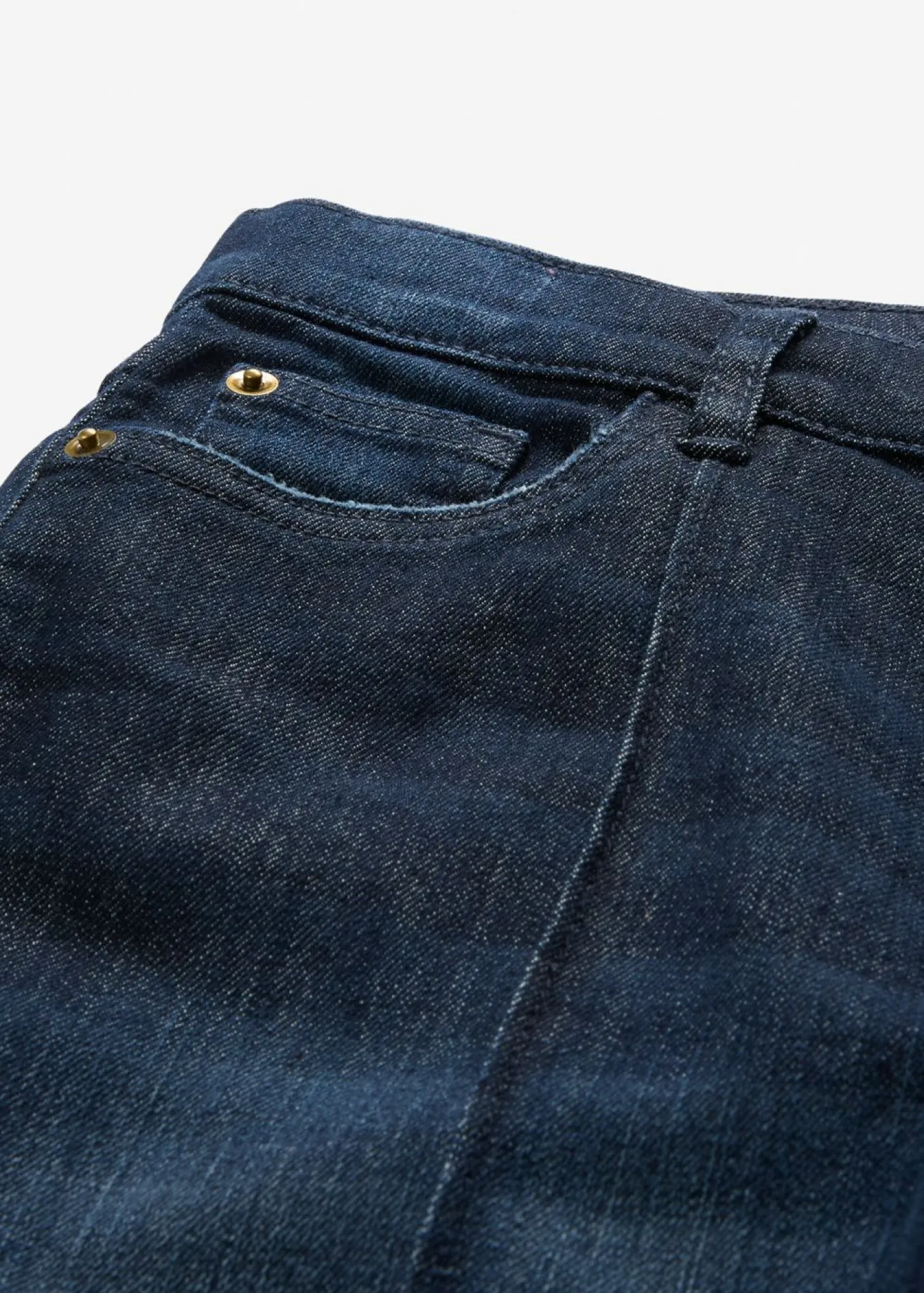 bonprix bonprix Ropa 9 A 16 Años·Jeans>Vaqueros de pernera ancha, mid waist denim oscuro
