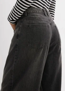 Mujer bonprix bonprix Vaqueros de pernera ancha, high waist