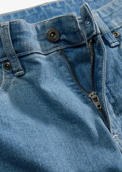 Mujer bonprix bonprix Vaqueros de pernera ancha, mid waist, elástico