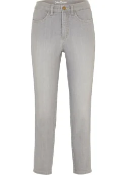 Mujer bonprix bonprix Vaqueros elásticos cómodos con largo capri y corte pitillo