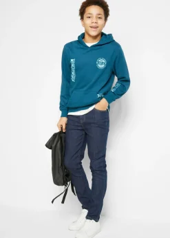 Niños bonprix bonprix Vaqueros elásticos con cintura ajustable, slim fit, straight