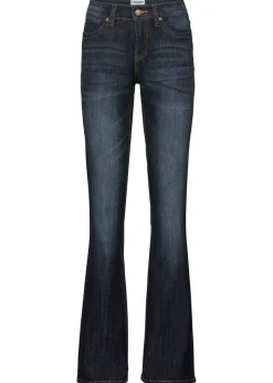 Mujer bonprix bonprix Vaqueros elásticos con corte bootcut y talle medio