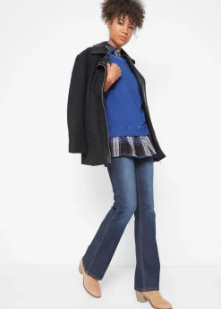 Mujer bonprix bonprix Vaqueros elásticos con corte bootcut y talle medio